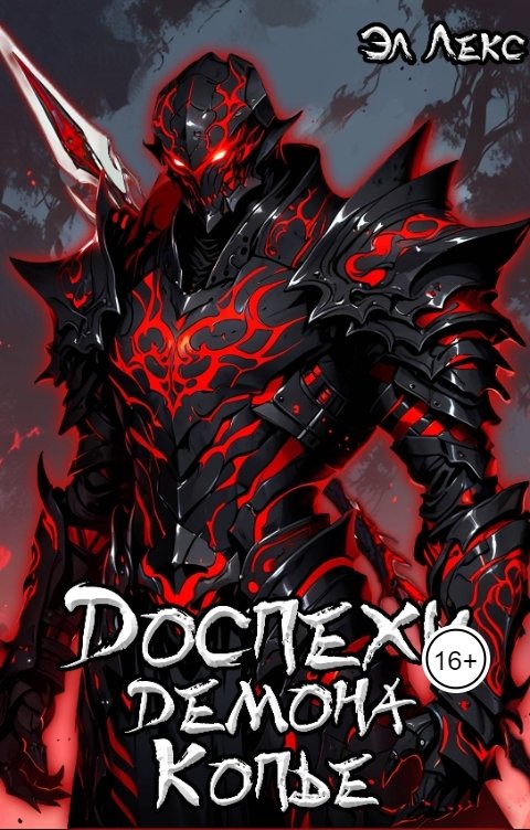 Обложка книги Эл Лекс Доспехи демона. Копье