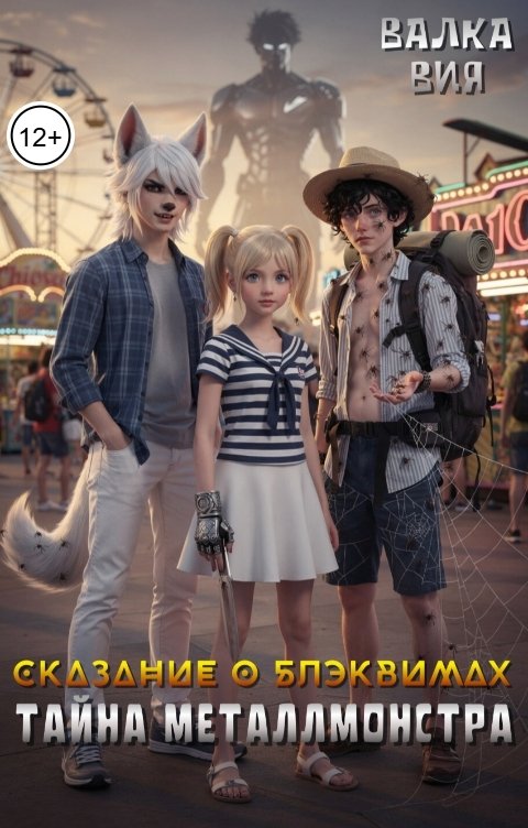 Обложка книги Валка Вия Сказание о блэквимах. Тайна металлмонстра