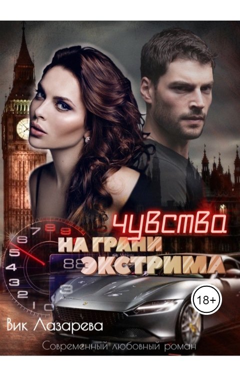 Обложка книги Вик Лазарева Чувства на грани экстрима