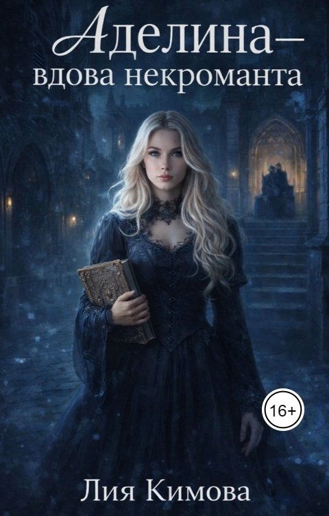 Обложка книги Лия Кимова Аделина - вдова некроманта