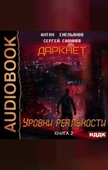 обложка книги Антон Емельянов и Сергей Савинов "Даркнет. Книга 2. Уровни реальности"