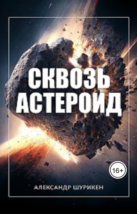 Обложка книги Александр Шурикен Сквозь астероид