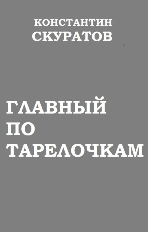 Обложка книги Скуратов Константин Главный по тарелочкам