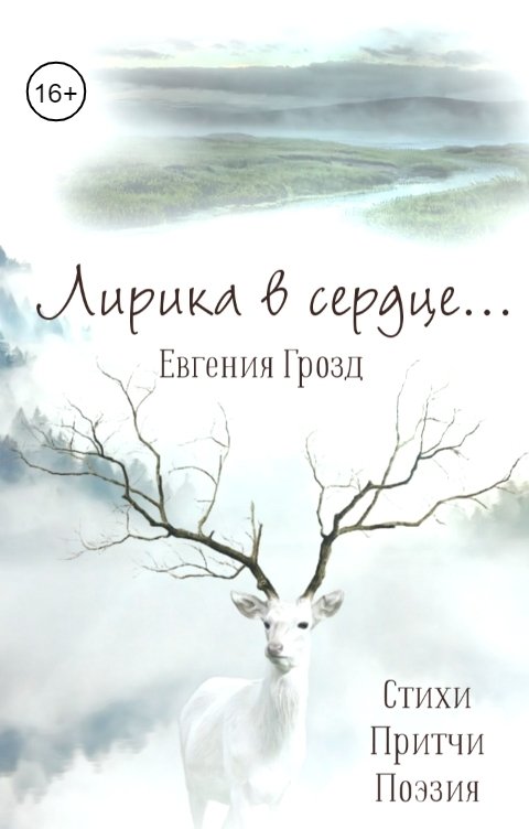 Обложка книги Евгения Грозд Лирика в сердце...