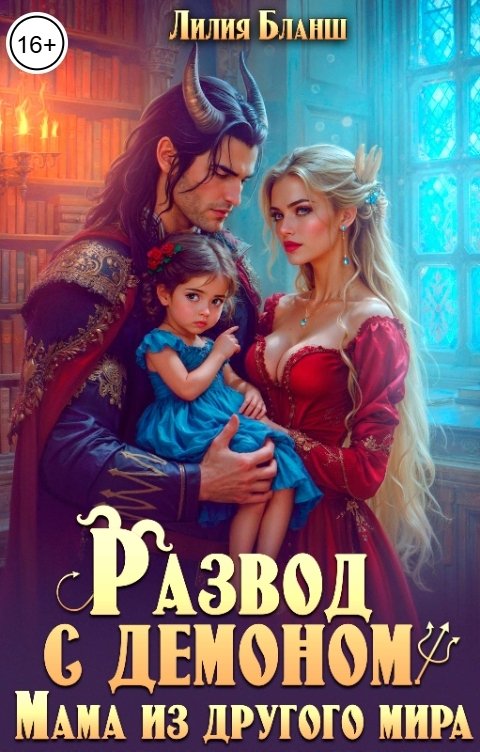 Обложка книги Лилия Бланш Развод с демоном. Мама из другого мира