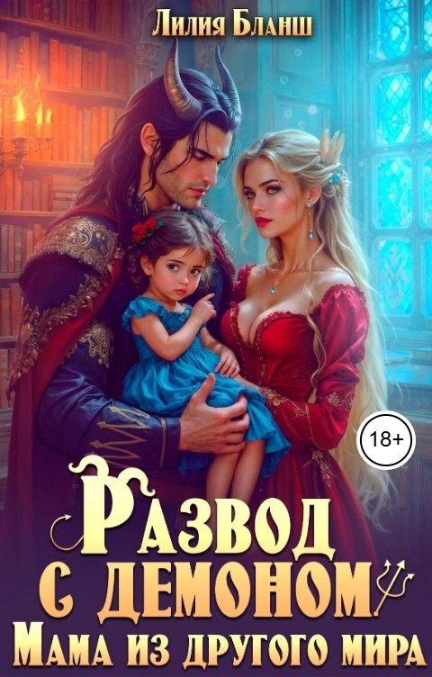 Обложка книги Лилия Бланш Развод с демоном. Мама из другого мира