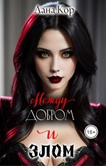 обложка книги Лана Кор "Между добром и злом"