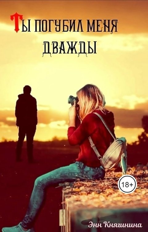 Обложка книги Энн Княгинина Ты погубил меня дважды