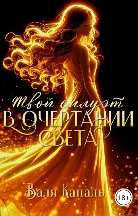 Обложка книги Валя Капаль Твой силуэт в очертании света