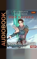 обложка книги Емельянов Антон, Савинов Сергей "Мир Карика. Книга 15. Король башни"