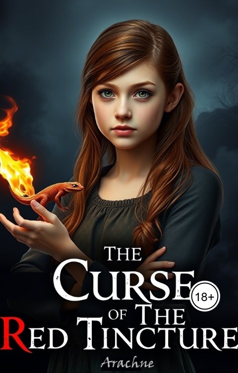 Обложка книги Arachne. RinaQW Проклятие Красной Тинктуры. Сожжение