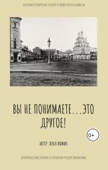 обложка книги Илья Ашмин "Вы не понимаете...это другое!"