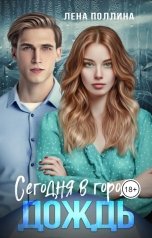 обложка книги Лена Поллина "Сегодня в городе дождь"