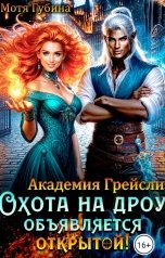 обложка книги Мотя Губина "Академия Грейсли. Охота на дроу объявляется открытой!"