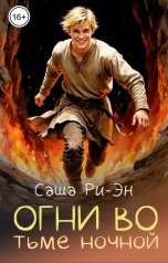 обложка книги Саша Ри-Эн "Огни во тьме ночной"