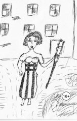 обложка книги romannepevny ""Бешеная" девушка."