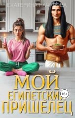 обложка книги Екатерина Началова "Мой египетский пришелец"
