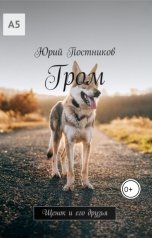 обложка книги Юрий Постников "Гром. Щенок и его друзья"