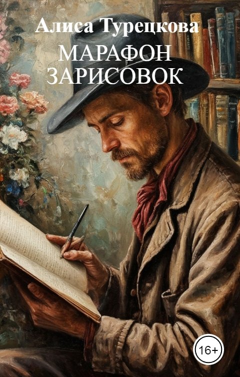Обложка книги Алиса Турецкова Марафон зарисовок