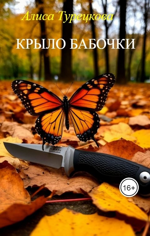 Обложка книги Алиса Турецкова Крыло бабочки