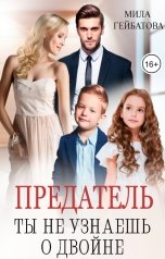 обложка книги Мила Гейбатова "Предатель. Ты не узнаешь о двойне"