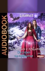 обложка книги LitaWolf "Новый год с драконами. Книга 3. Сюрприз по-драконьи"