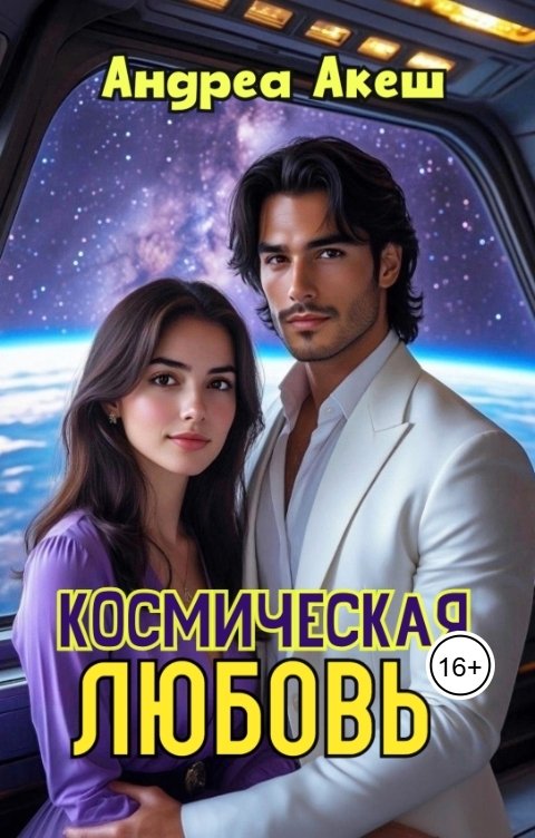 Обложка книги Андреа Акеш Космическая любовь