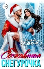 обложка книги Татьяна Кошкина "Сбежавшая снегурочка"