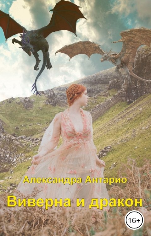 Обложка книги Александра Антарио Виверна и дракон