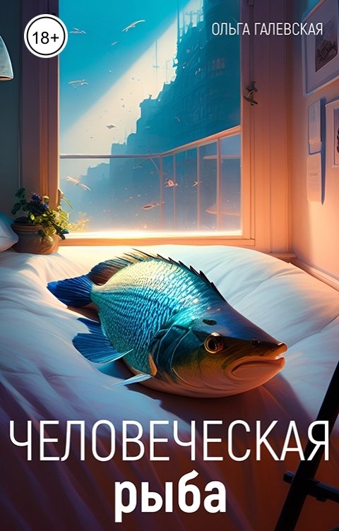 Обложка книги Ольга Галевская Человеческая рыба