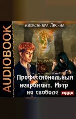 обложка книги Лисина Александра "Профессиональный некромант. Книга 3. Мэтр на свободе"
