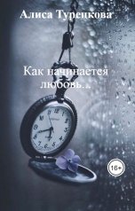 обложка книги Алиса Турецкова "Как начинается любовь..."