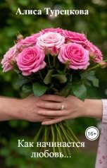 обложка книги Алиса Турецкова "Как начинается любовь..."