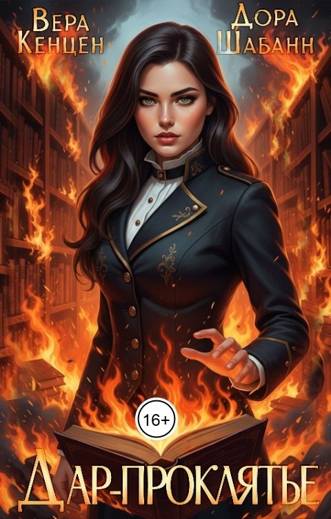 Обложка книги Дора Шабанн Дар-проклятье