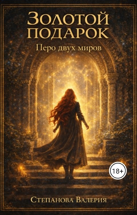 Обложка книги Степанова Валерия Александровна Золотой подарок. Перо двух миров