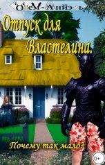обложка книги Одем-Аниэль "Отпуск для Властелина. Почему так мало?"
