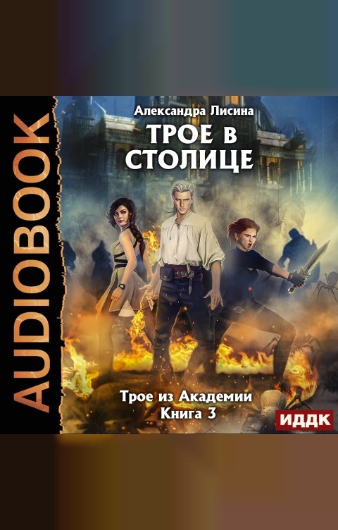 Обложка книги ИДДК Трое из Академии. Книга 3. Трое в столице