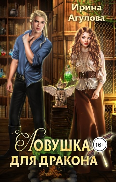 Обложка книги Ирина Агулова Ловушка для дракона