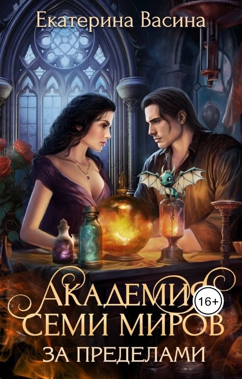 Обложка книги Екатерина Васина Академия Семи Миров. За Пределами