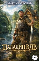 обложка книги Максур Фролов "паладин ВДВ"