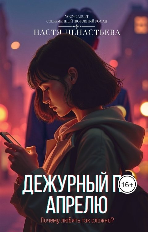 Обложка книги Настя Ненастьева Дежурный по апрелю