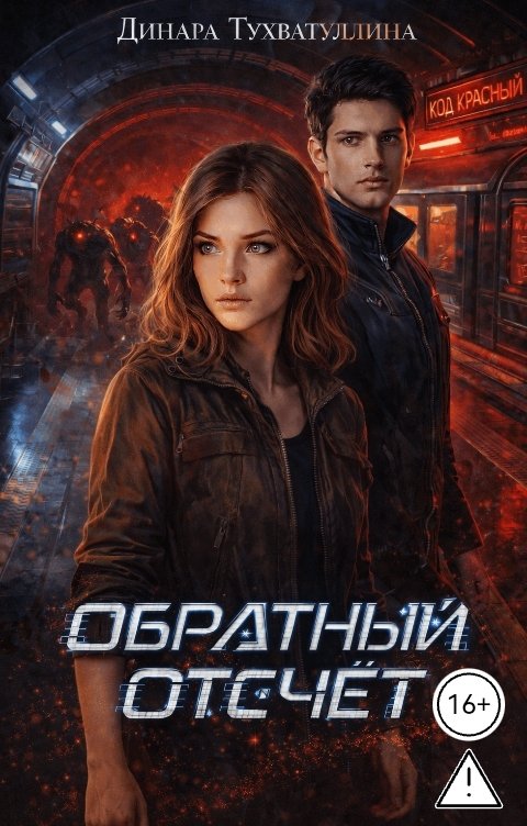 Обложка книги Динара Тухватуллина Обратный отсчет