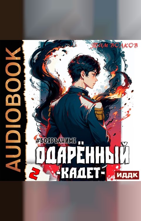 Обложка книги ИДДК Одарённый. Книга 2. Кадет