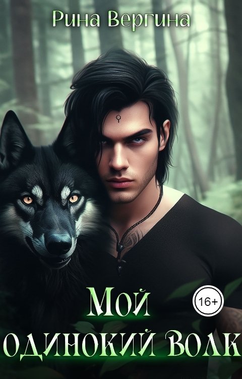 Обложка книги Рина Вергина Мой одинокий волк.