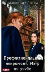 обложка книги Лисина Александра "Профессиональный некромант. Книга 2. Мэтр на учебе"