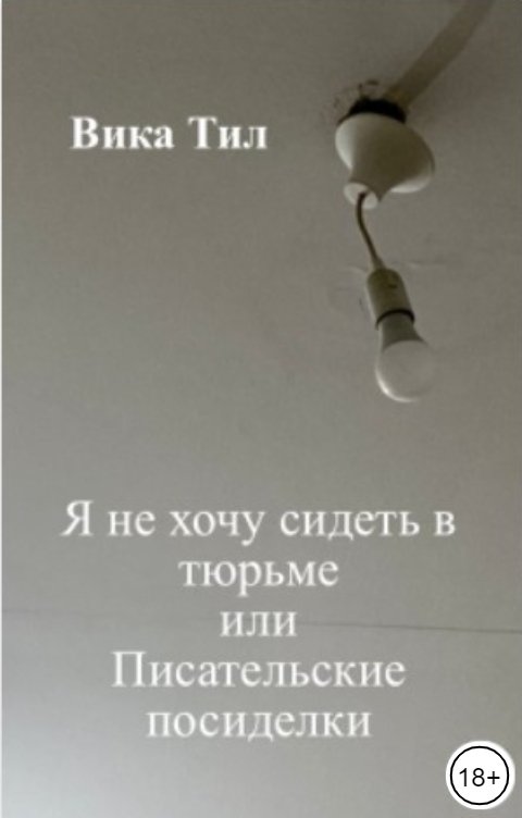 Обложка книги Вика Тил Я не хочу сидеть в тюрьме                         или            Писательские посиделки