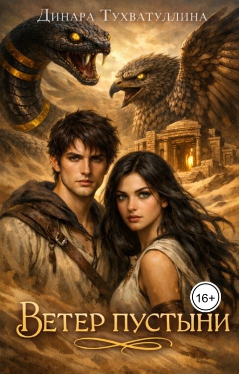 Обложка книги Динара Тухватуллина Ветер пустыни