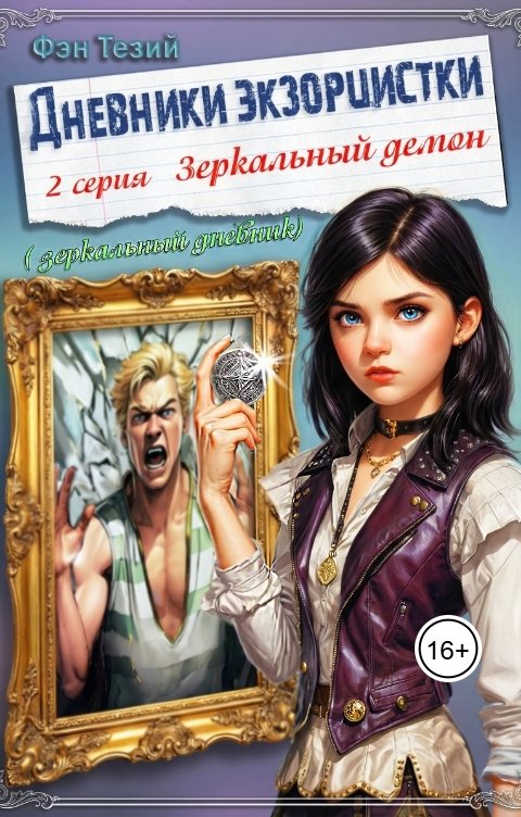 Обложка книги Фэн Тезий Дневники экзорцистки. 2-ая серия. Зеркальный демон.