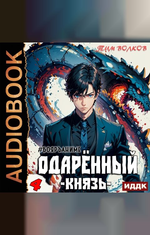 Обложка книги ИДДК Одарённый. Книга 4. Князь