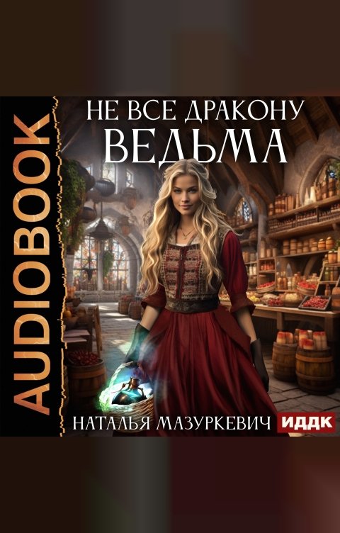 Обложка книги ИДДК Не все дракону ведьма!